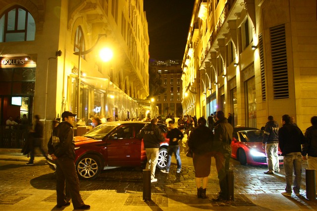 Uruguay Street on Friday Night 